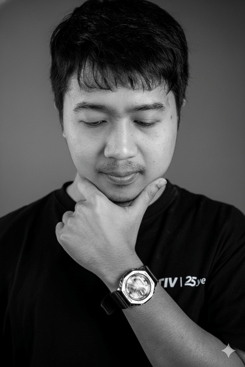 Mustofa Amami - Full-Stack Developer Portrait